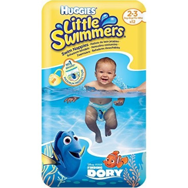 Huggies Little Swimmers Diapers, Size 1, 12 Count From Walmart