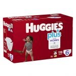 Huggies Little Movers Plus diapers, size 6, 116 count from Amazon