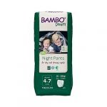 Bambo Nature Dreamy Night Pants diapers, size 6, 10 count from Amazon