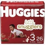 Huggies Little Snugglers diapers, size 3, 26 count from Amazon