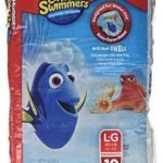 Huggies Little Swimmers diapers, size 6, 10 count from Amazon