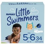 Huggies Little Swimmers diapers, size 5, 34 count from Amazon
