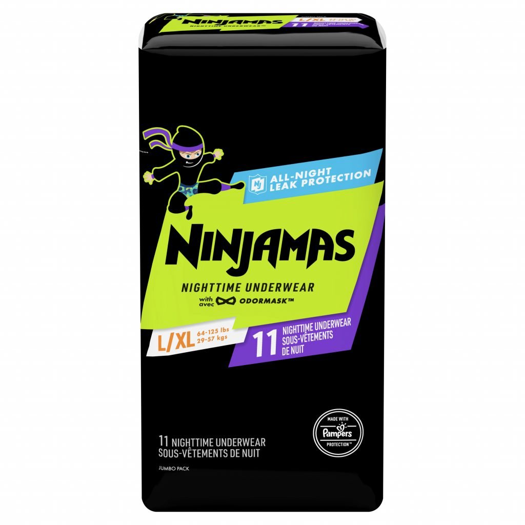 Pampers Ninjamas Nighttime Diapers, Size 7, 11 Count From Walmart