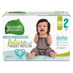 Seventh Generation Sensitive diapers, size 2, 80 count from Walgreens