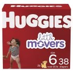 Huggies Little Movers diapers, size 6, 38 count from Walgreens