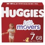 Huggies Little Movers diapers, size 7, 68 count from Walgreens